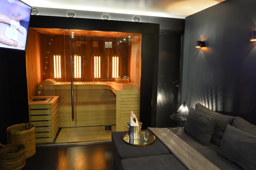 Chambre Avec Jacuzzi Sauna Privatif Brussel Bagian luar foto